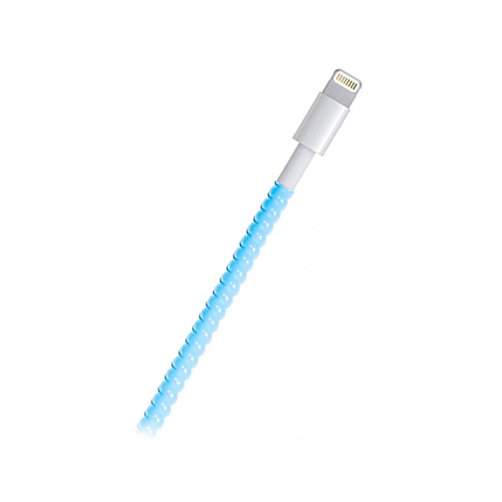 CÂBLE CHARGEUR APPLE TURQUOISE  by SKOOOB