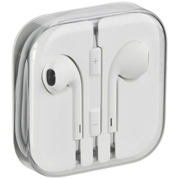 Écouteurs stéréo mini-jack 3,5mm blancs