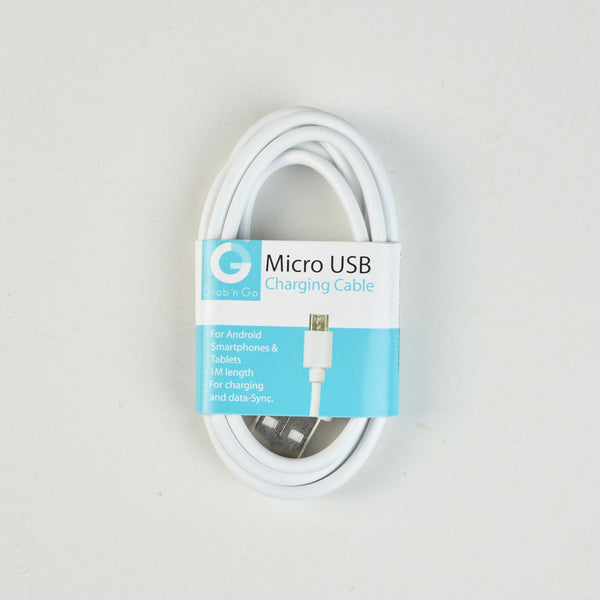 Câble data Micro - USB - 1m - Blanc