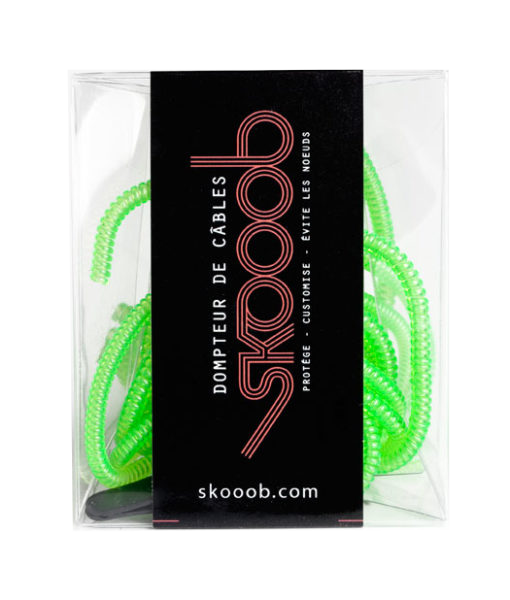 Skooob Vert Pomme Translucide
